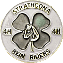4H Club Rein Riders motorcycle club badge from Jean-Francois Helias