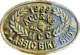 Acorns motorcycle show badge from Jean-Francois Helias