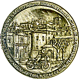 Acquasparta Terni motorcycle rally badge from Jean-Francois Helias