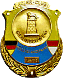 Adler motorcycle rally badge from Jean-Francois Helias