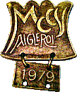 Aigleroi motorcycle rally badge from Jean-Francois Helias