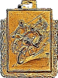 Alba motorcycle rally badge from Jean-Francois Helias