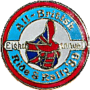 All British motorcycle rally badge from Jean-Francois Helias