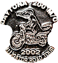 Alligator motorcycle run badge from Jean-Francois Helias