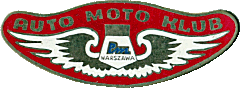 AMK Warszawa motorcycle club badge from Jean-Francois Helias