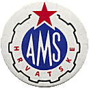 AMS (Croatia) motorcycle fed badge from Jean-Francois Helias