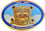 Anniversary Tour motorcycle run badge from Jean-Francois Helias