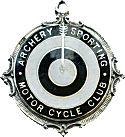 Archery Sporting MCC motorcycle club badge from Jean-Francois Helias