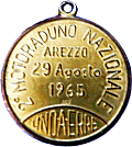 Arezzo motorcycle rally badge from Jean-Francois Helias
