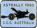 Astrally motorcycle rally badge from Terry Reynolds
