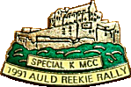 Auld Reekie motorcycle rally badge