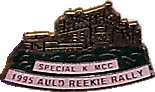Auld Reekie motorcycle rally badge from Nigel Woodthorpe