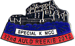 Auld Reekie motorcycle rally badge from John Newitt
