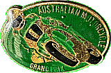 Australian GP motorcycle race badge from Jean-Francois Helias