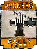 Avonbeg motorcycle rally badge from Jean-Francois Helias
