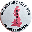 A-Z Motorcycle Run of GB motorcycle run badge from Jean-Francois Helias