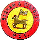 Barham motorcycle club badge from Jean-Francois Helias