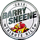 Barry Sheene motorcycle race badge from Jean-Francois Helias