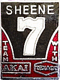 Barry Sheene motorcycle race badge from Jean-Francois Helias