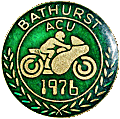 Bathurst motorcycle race badge from Jean-Francois Helias