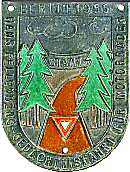 Berlin motorcycle rally badge from Jean-Francois Helias