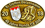 Betzenstein Treffen motorcycle rally badge from Jean-Francois Helias