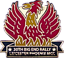 Big End motorcycle rally badge from Mick Bemrose