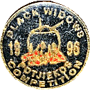 Black Widows motorcycle rally badge from Jean-Francois Helias