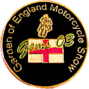 BMF Gems motorcycle show badge from Jean-Francois Helias