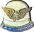 BMR Championship motorcycle race badge from Jean-Francois Helias