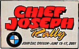 BMW Chief Joseph motorcycle rally badge from Jean-Francois Helias