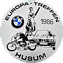 BMW Europa Treffen motorcycle rally badge from Jean-Francois Helias