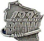 BMW Wisconsin Dells motorcycle rally badge from Jean-Francois Helias