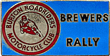 Brewers motorcycle rally badge from Nigel Woodthorpe