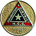 Brighton & DMCC motorcycle club badge from Jean-Francois Helias
