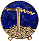 Bristol Lands End motorcycle run badge from Jean-Francois Helias