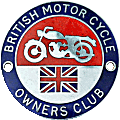British motorcycle club badge from Jean-Francois Helias