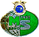 Brno motorcycle race badge from Jean-Francois Helias