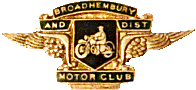 Broadhembury motorcycle club badge from Jean-Francois Helias
