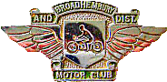 Broadhembury motorcycle club badge from Jean-Francois Helias