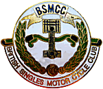 British Singles motorcycle club badge from Jean-Francois Helias
