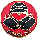 Buzzards motorcycle rally badge from Jean-Francois Helias