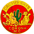 Cactus Cats motorcycle club badge from Jean-Francois Helias