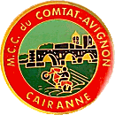 Cairanne motorcycle rally badge from Jean-Francois Helias