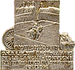 Cairo Montenotte motorcycle rally badge from Jean-Francois Helias