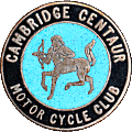 Cambridge Centaur MCC - motorcycle club badge from Jean-Francois Helias