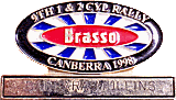 Brasso motorcycle rally badge from Jean-Francois Helias