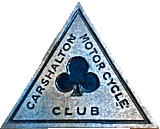 Carshalton motorcycle club badge from Jean-Francois Helias