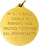 Casale Monferrato motorcycle rally badge from Jean-Francois Helias