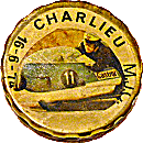 Charlieu motorcycle rally badge from Jean-Francois Helias